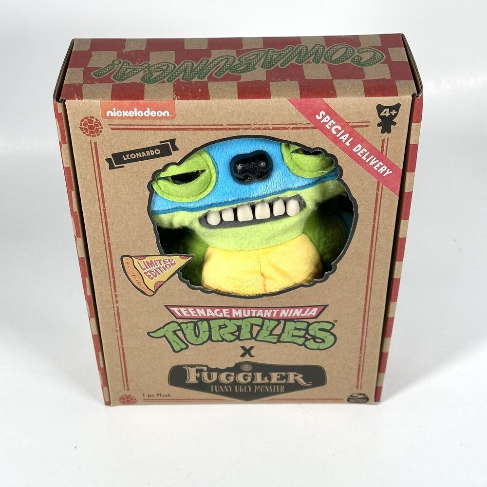Fuggler TMNT Donatello & Leonardo Plush Limited Edition new Lot Of 2 - Picture 8 of 8
